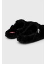 Kućne papuče Love Moschino boja: crna