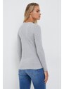 Majica dugih rukava Pepe Jeans za žene, boja: siva