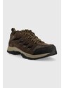 Cipele Columbia Crestwood Waterproof za muškarce, boja: smeđa
