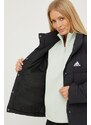 Pernata jakna adidas Performance za žene, boja: crna, za zimu