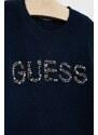 Dječji džemper Guess boja: tamno plava, lagani