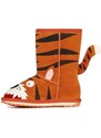 Dječje cipele za snijeg od brušene kože Emu Australia Tiger boja: narančasta