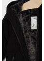 Dječja jakna Abercrombie & Fitch boja: crna