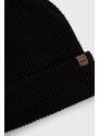 Kapa Billabong boja: crna, od debele pletenine