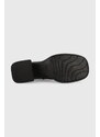 Kožne gležnjače Vagabond Shoemakers Ansie, za žene, boja: smeđa, s debelom potpeticom