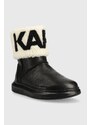 Kožne cipele za snijeg Karl Lagerfeld KAPRI KOSI boja: crna, KL44550