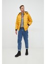 Jakna Pepe Jeans za muškarce, boja: žuta, za zimu