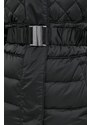 Pernata jakna Guess za žene, boja: crna, za zimu
