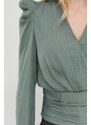 Bluza Morgan za žene, boja: zelena, glatka