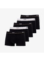 Hugo Boss Stretch-Cotton Trunks With Logo Waistbands 5-Pack Black