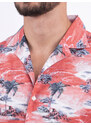 Panareha KALAPAKI Aloha Shirt red