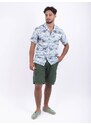 Panareha KALAPAKI Aloha Shirt blue