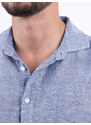 Panareha Men's Linen Popover Shirt BIARRITZ grey