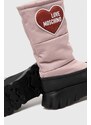 Čizme za snijeg Love Moschino boja: ružičasta