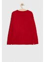 Dječji džemper United Colors of Benetton boja: crvena, lagani