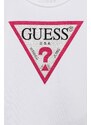 Dječja majica kratkih rukava Guess boja: bijela