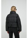 Pernata jakna MICHAEL Michael Kors za žene, boja: crna, za zimu, oversize