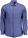 US Polo Assn Plava muška košulja dugih rukava