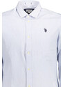 US Polo Assn Muška košulja dugih rukava, svijetloplava