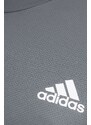 Majica kratkih rukava za trening adidas Performance Designed for Move boja: siva, jednobojni model