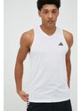 Majica kratkih rukava za trening adidas Performance Training Essentials boja: bijela