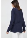 Bluza Seidensticker za žene, boja: tamno plava, glatka