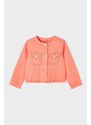 Dječja traper jakna Mayoral boja: narančasta
