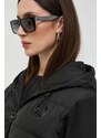 Pernata jakna MICHAEL Michael Kors za žene, boja: crna, za prijelazno razdoblje