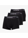LACOSTE 3-Pack Casual Cotton Stretch Boxers Black