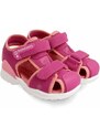 Kožne sandale Biomecanics boja: ružičasta