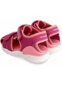 Kožne sandale Biomecanics boja: ružičasta