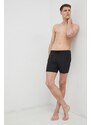 Kratke hlače za kupanje Lacoste boja: crna