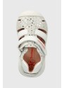 Dječje kožne sandale Biomecanics boja: bijela