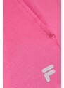 Hlače za trening Fila Rochefaort boja: ružičasta, glatki materijal