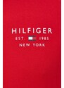Pamučna majica Tommy Hilfiger boja: crvena, s tiskom