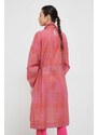 Vjetrovka Fila Rosciao boja: ružičasta, za prijelazno razdoblje, oversize
