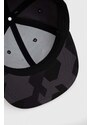Kapa sa šiltom Salewa Puez Camou FLAT CAP boja: crna, s uzorkom, 00-0000026482