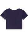 Dječja pamučna majica kratkih rukava Michael Kors boja: tamno plava