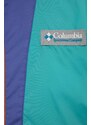Dječja jakna Columbia Back Bowl Hooded Windbreaker boja: zelena