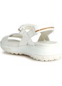 Sandale Geox D SORAPIS GRIP za žene, boja: bijela, s platformom, D35TBB 04611 C1000