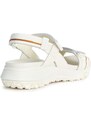 Sandale Geox D SORAPIS GRIP za žene, boja: bijela, s platformom, D35TBB 04611 C1000
