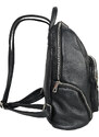 Luksuzna Talijanska torba od prave kože VERA ITALY "Alvara", boja crna, 30x28cm