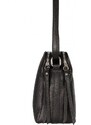 Luksuzna Talijanska torba od prave kože VERA ITALY "Encarna", boja crna, 18,5x23cm