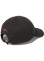 Pamučna kapa sa šiltom za bebe Polo Ralph Lauren boja: crna, s aplikacijom