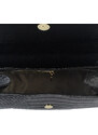 Luksuzna Talijanska torba od prave kože VERA ITALY "Ahha", boja crna, 17x25cm
