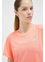 Majica kratkih rukava za trčanje New Balance Accelerate boja: narančasta