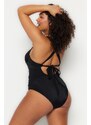 Ženski kupaći kostim Trendyol TBBSS23AM00037/Black