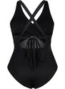 Ženski kupaći kostim Trendyol TBBSS23AM00037/Black