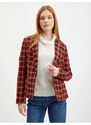 Orsay Black-red ladies plaid jacket - Ladies