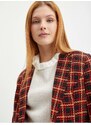 Orsay Black-red ladies plaid jacket - Ladies